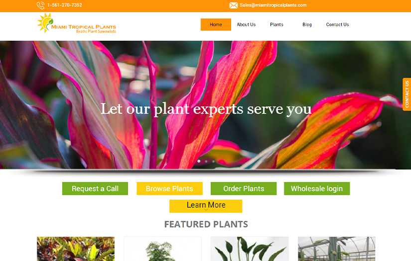 Miami Tropicalplants screenshot 1